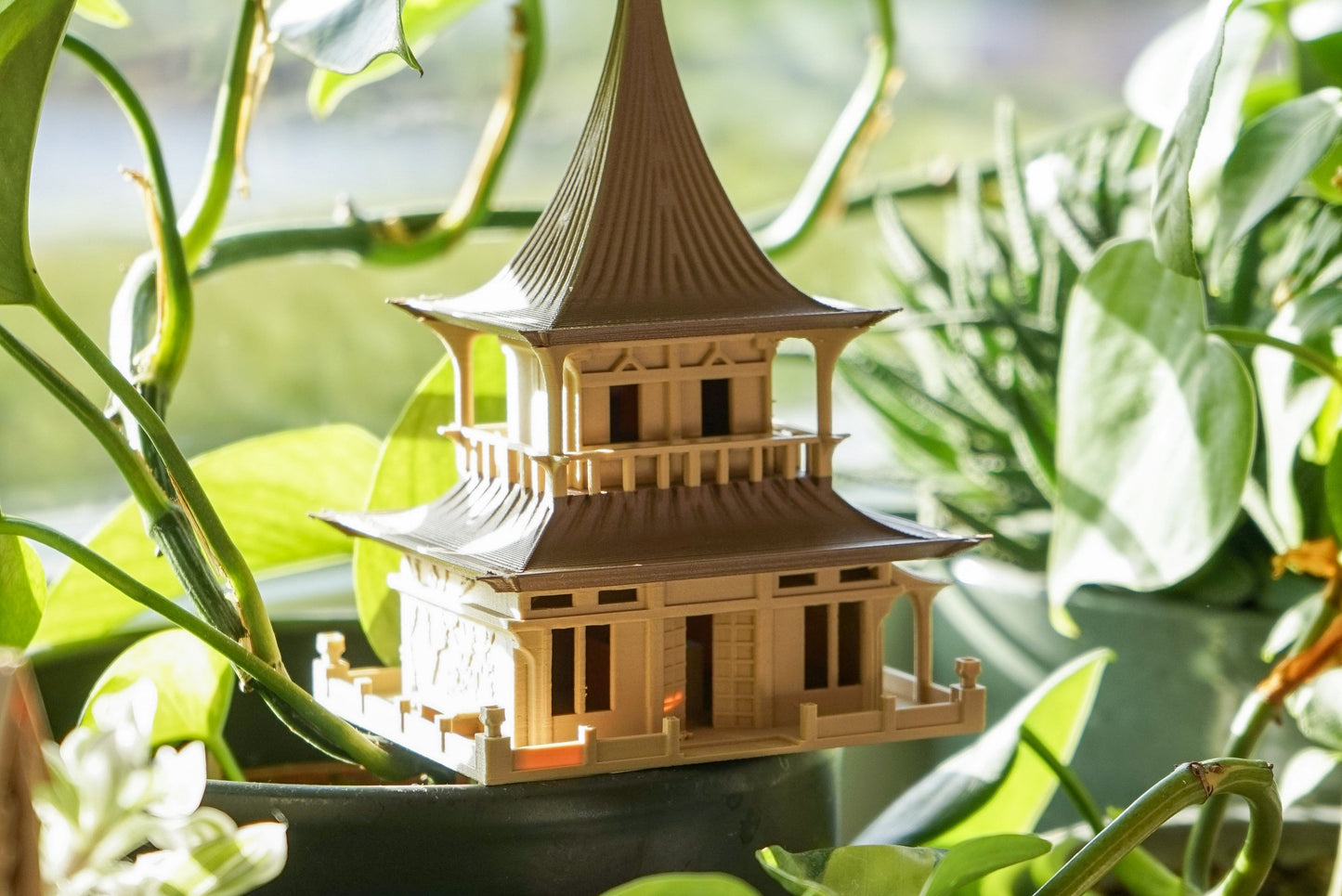 Tiny Treehouse "the Temple" | Mini Baumhaus für Zimmerpflanzen MeltingMatter