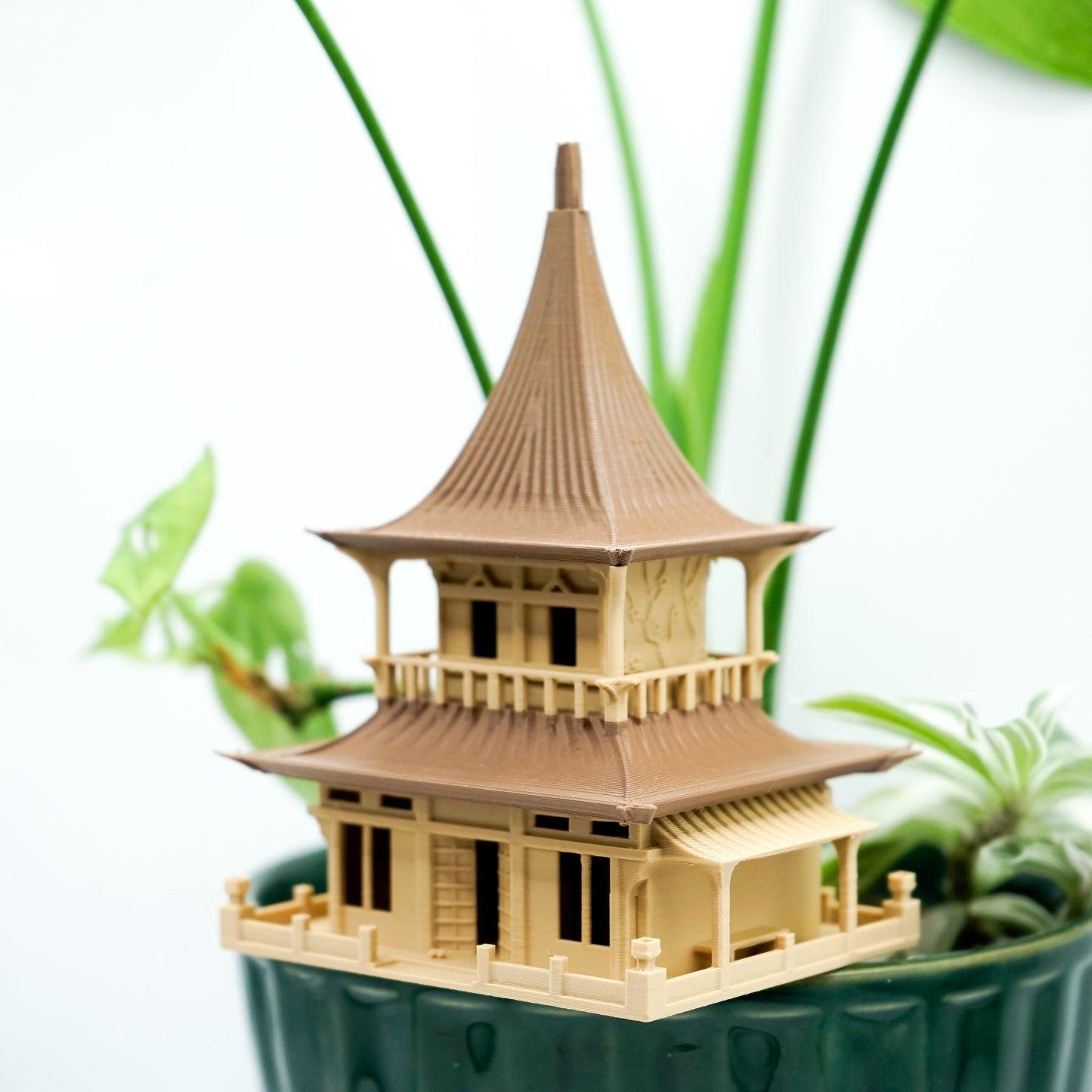 Tiny Treehouse "the Temple", Mini Baumhaus für Zimmerpflanzen