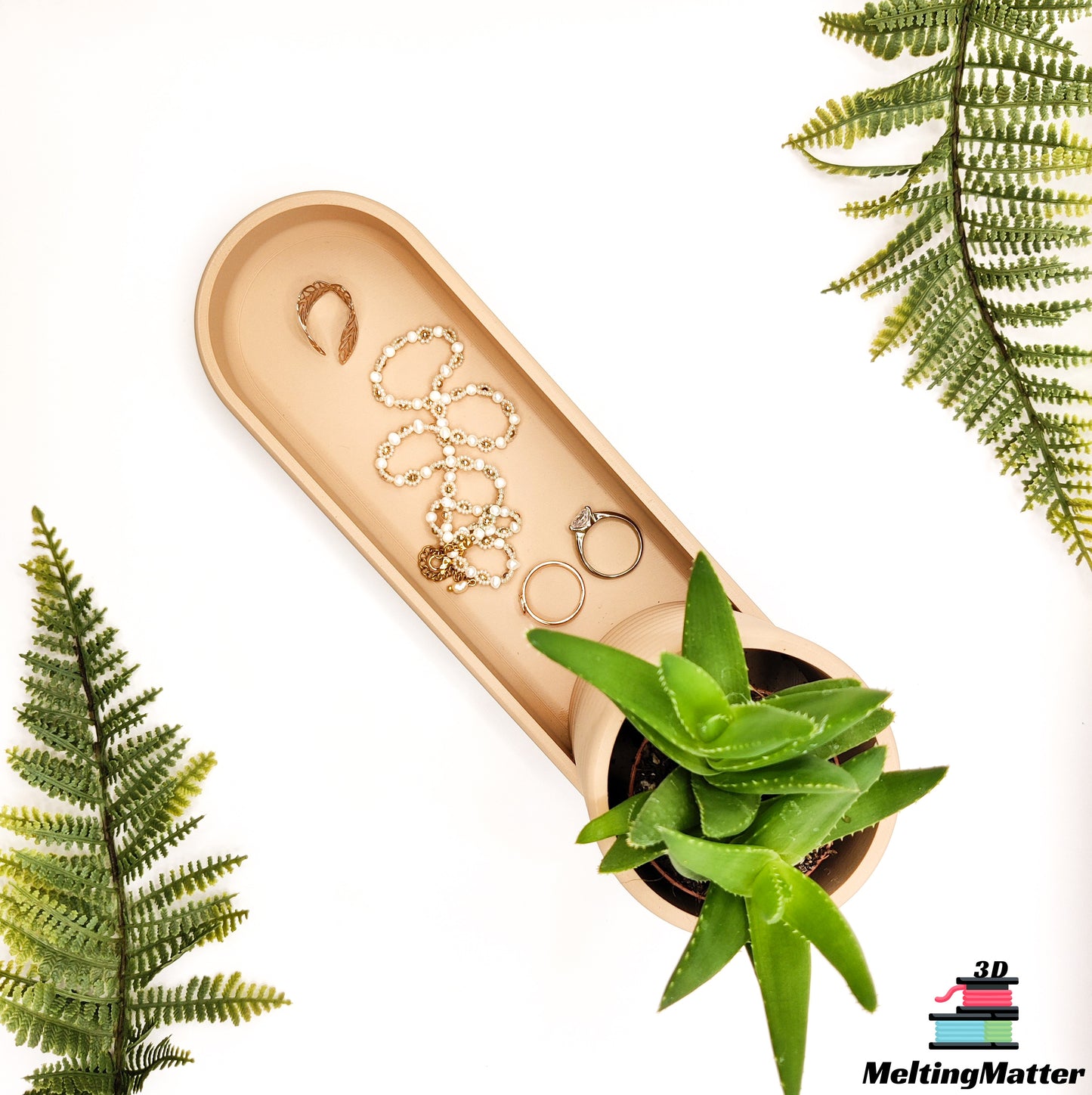 "BlossomBase" Schmuckablage | Schlüsselschale | Ringablage MeltingMatter