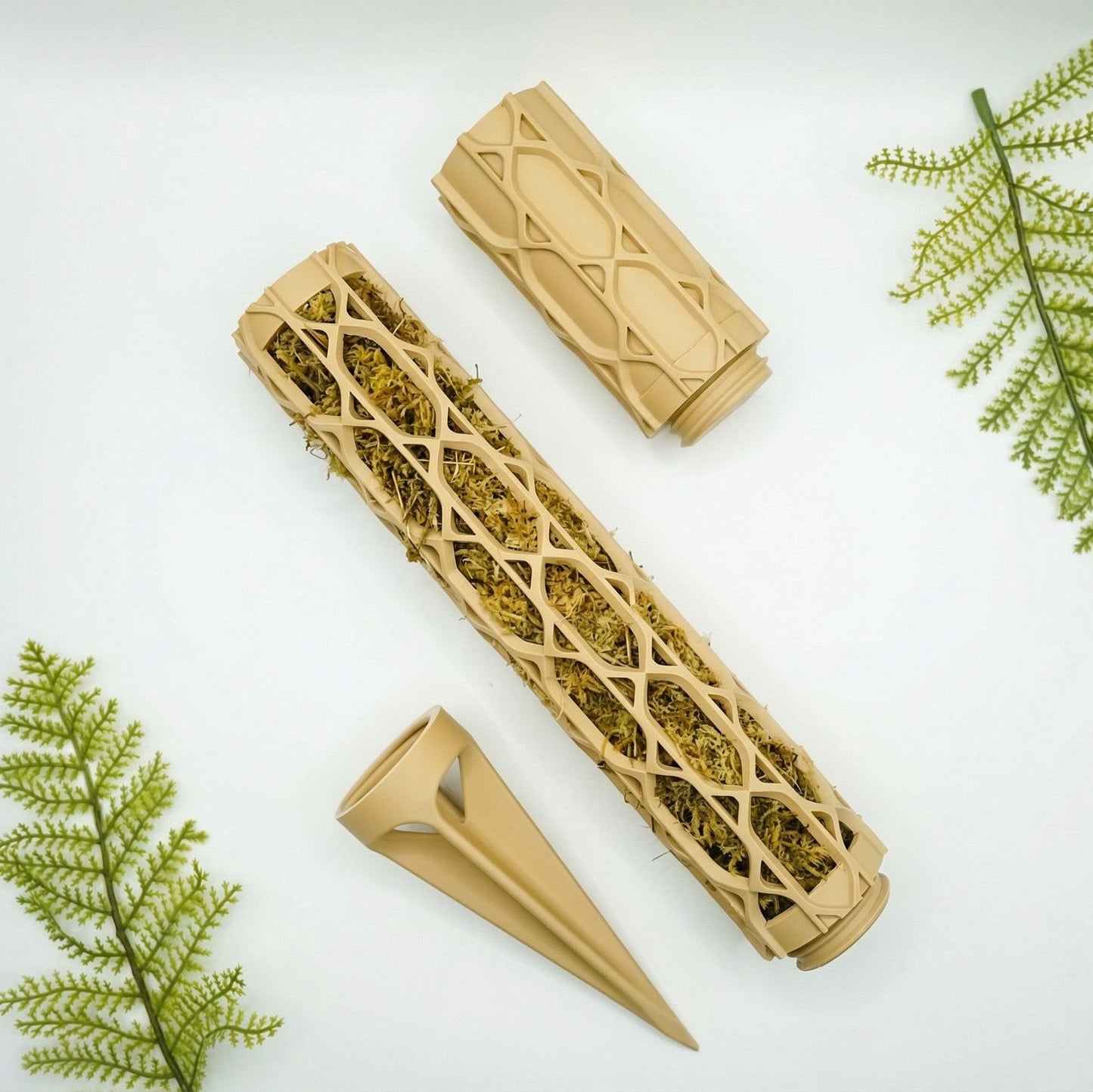 Nexus Moosstab Set, Rankhilfe für Zimmerpflanzen MeltingMatter