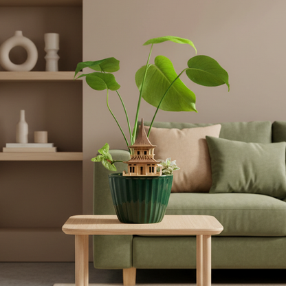 Tiny Treehouse "the Temple" | Mini Baumhaus für Zimmerpflanzen MeltingMatter