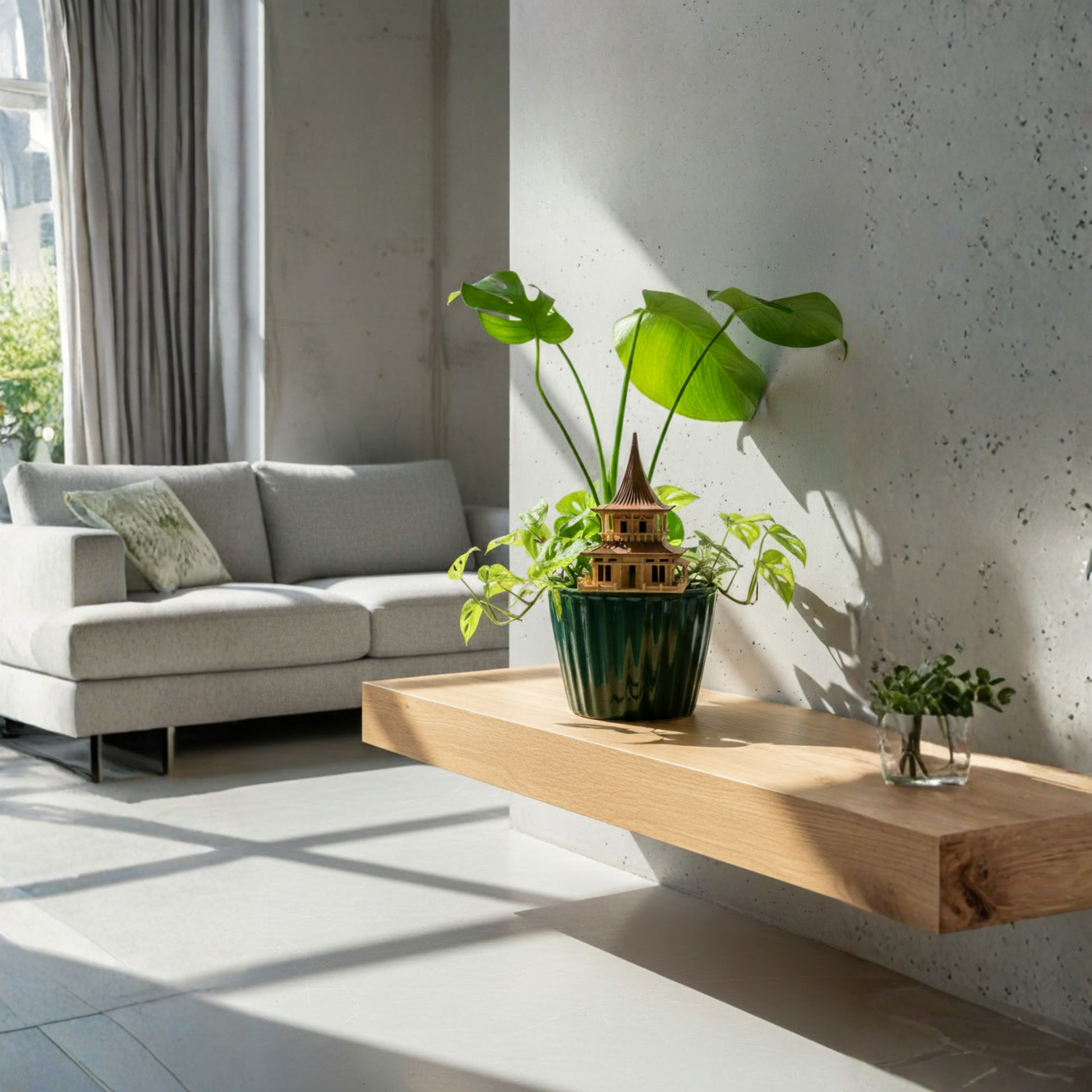 Tiny Treehouse "the Temple" | Mini Baumhaus für Zimmerpflanzen MeltingMatter