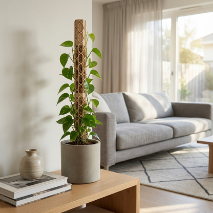 Nexus Moosstab Set, Rankhilfe für Zimmerpflanzen MeltingMatter