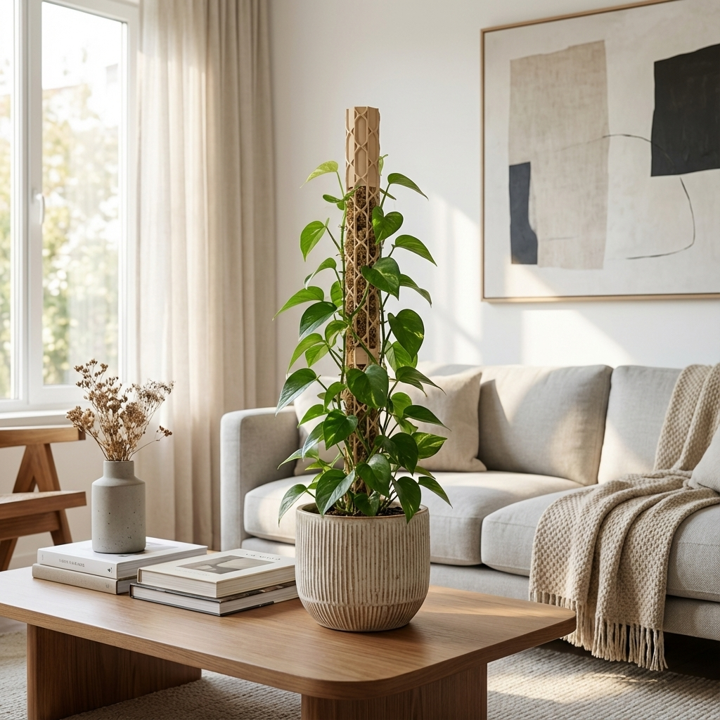 Nexus Moosstab Set, Rankhilfe für Zimmerpflanzen MeltingMatter